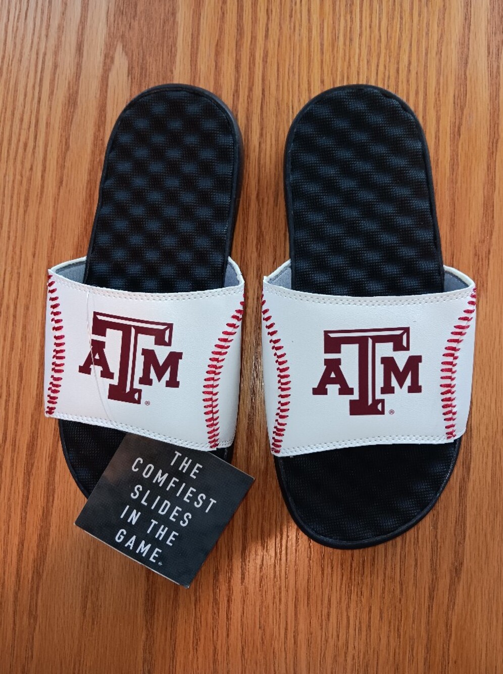 Texas A&M Slides Size 8 New!